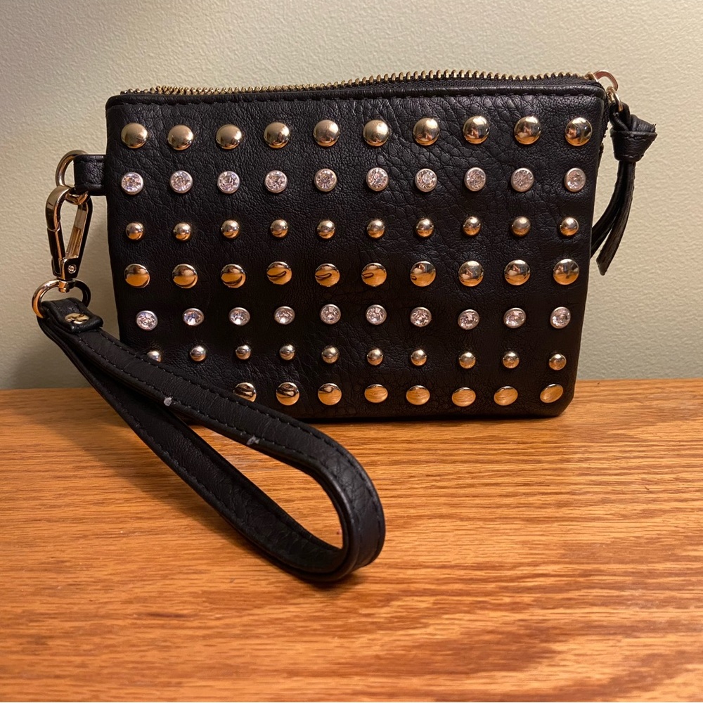 Charming Charlie Bedazzled Wristlet Purse